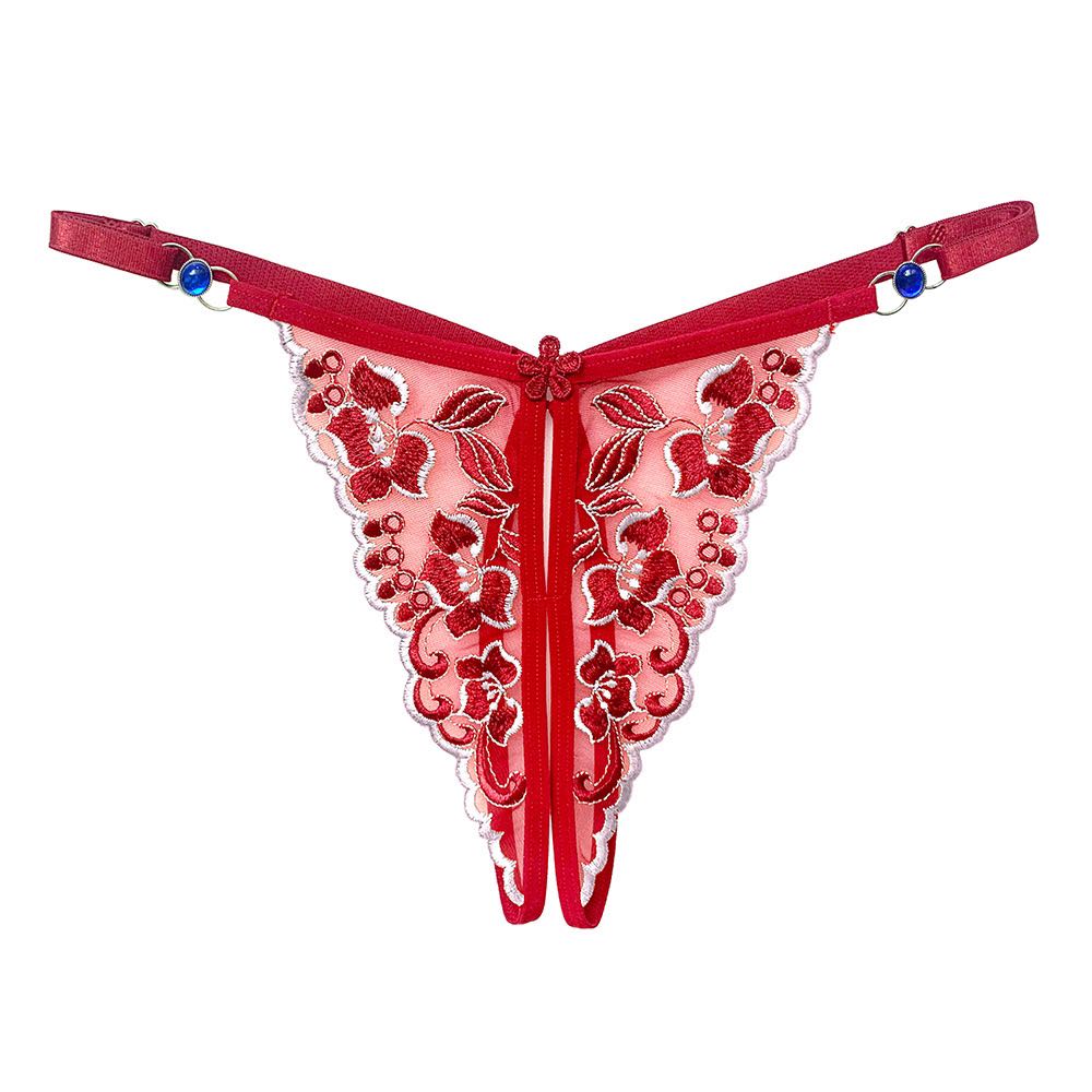 Custom lace thong