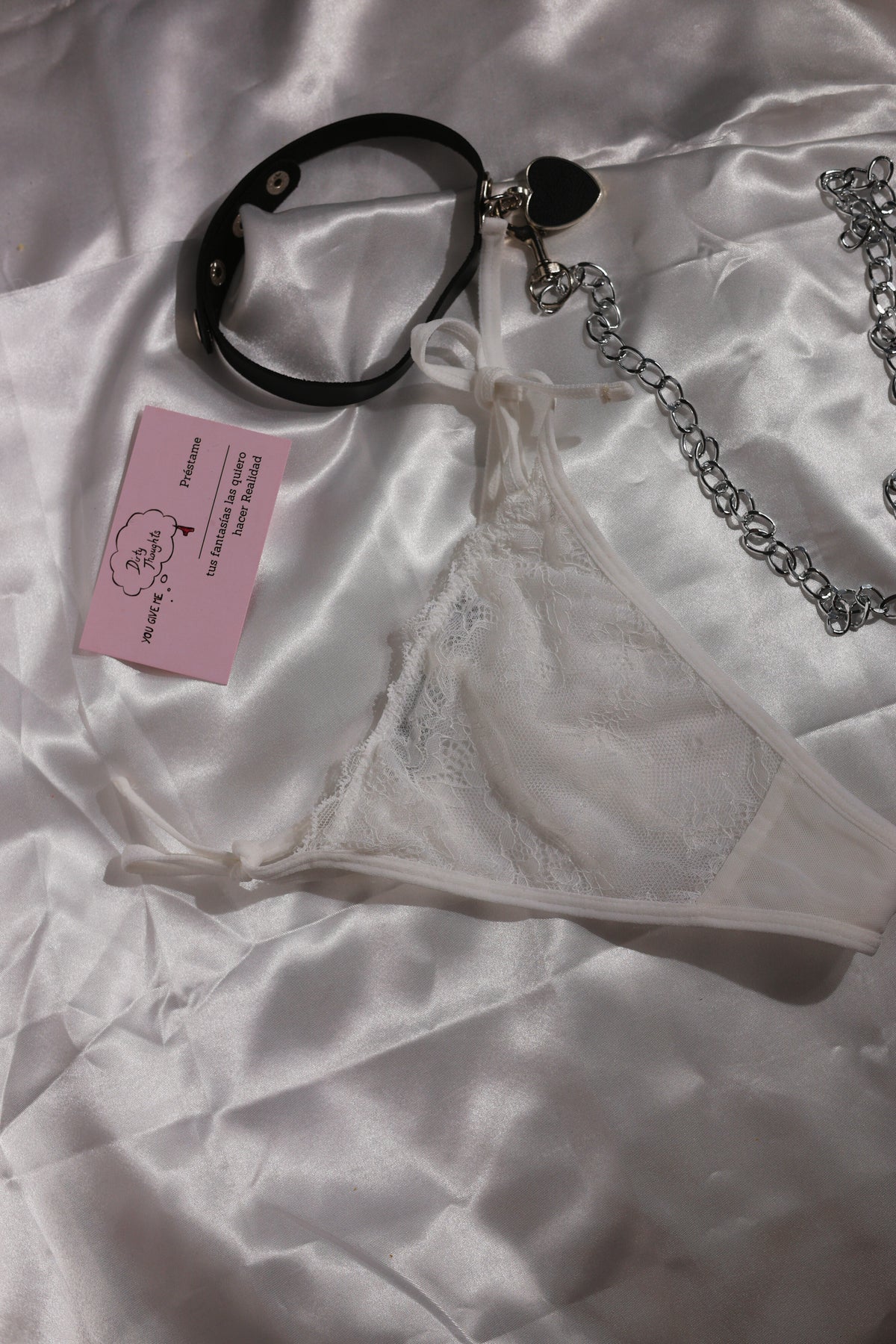 Custom g string thong with lace One Size
