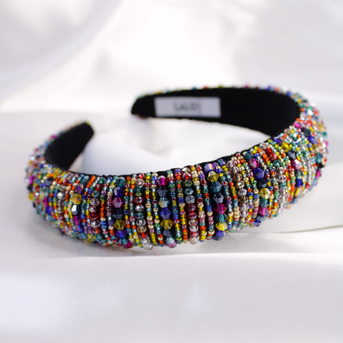 Headband With Colorful Sparkle.