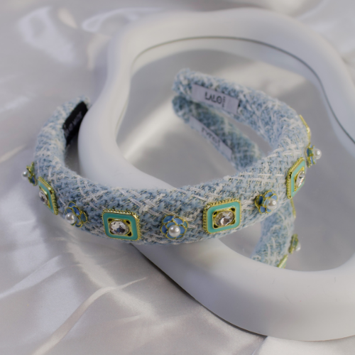 Padded woven headband