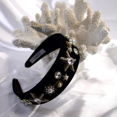 Elegant Headband With Stars.