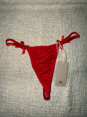“Soy tu puta” Custom Lace G-String Thong One Size