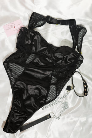 Custom Satin Bodysuit