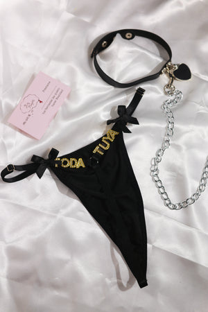 Custom Lace G-String Thong One Size